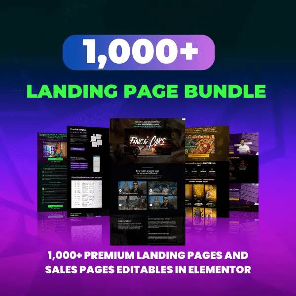 1000+ WordPress Landing Pages 2025