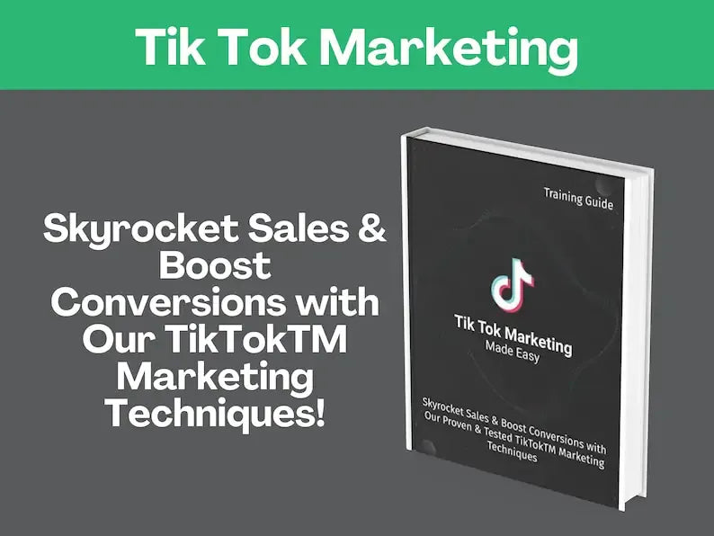 Social Media Marketing EBook Bundle | TikTok | Facebook | Instagram | Twitter
