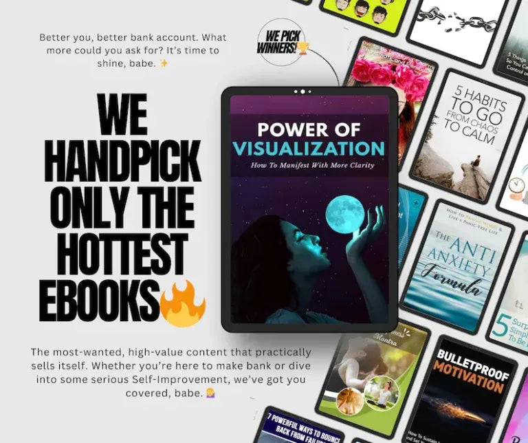 PLR EBOOKS Self Improvement Bundle/750 Digital Books With Resell Rights/Ebook Bundle/Personal Development/Digital Product Passive Income/MRR