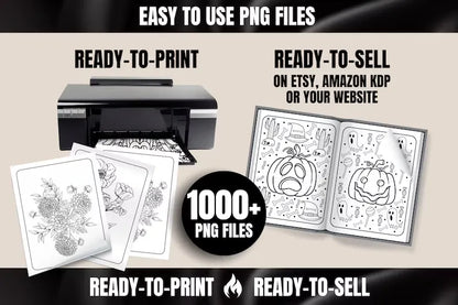 PLR Master Resell Rights Digital Products Coloring Pages Best Selling Items You Can Sell on Etsy Adult Mandala Kids Christmas Coloring Pages